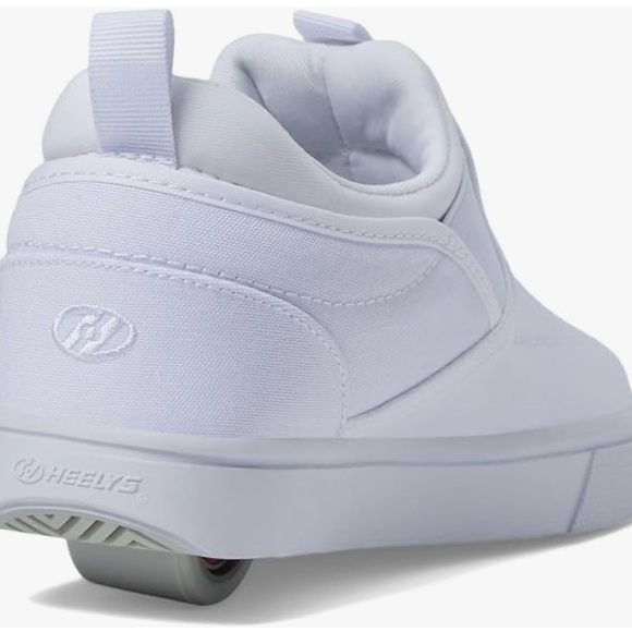 Heelys Unisex-Child J3t Wheeled Heel Shoe - White - Picture 4 of 7